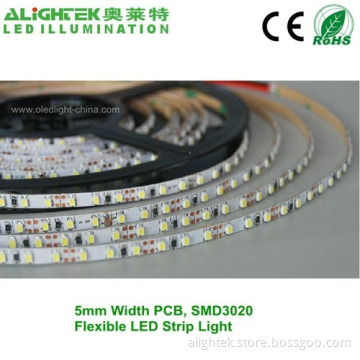 120pcs/m Smd 3020 Led Strip Light 5mm 